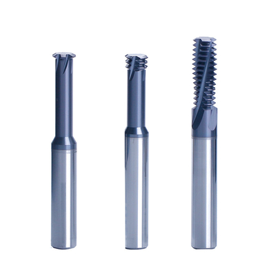 High Wear Resistance Solid 8mm End Mill Cutter For Metal Internal Threading