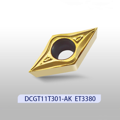 Εισαγωγές τόρνευσης καρβιδίου High Precision DCGT11T302-CL για μηχανική κατεργασία CNC και φινίρισμα μεταλλικών εξαρτημάτων