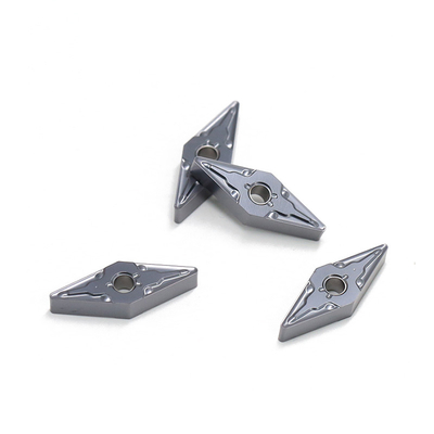 Ενθέματα τόρνευσης CNC από καρβίδιο VNMG160404-TM Ένθετα με δυνατότητα ευρετηρίασης από καρβίδιο υψηλής ακρίβειας για μεταλλοτεχνία
