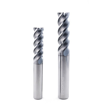 Καρβίδιο U-Channel End Mill 4 Φλάουτο AlCrN επικαλυμμένο για ήπιο χάλυβα