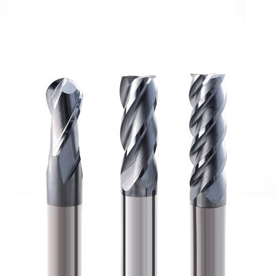 8mm Carbide Flat End Mill 4 φλάουτες για το άλεμα μετάλλων
