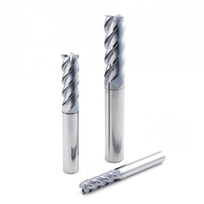 8mm Carbide Flat End Mill 4 φλάουτες για το άλεμα μετάλλων