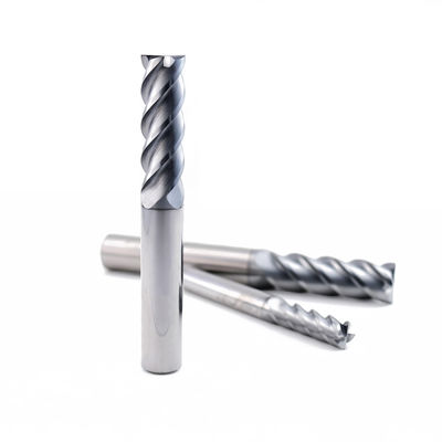 8mm Carbide Flat End Mill 4 φλάουτες για το άλεμα μετάλλων