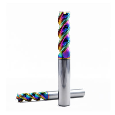 Φορέας φρέζας καρβιδίου βολφραμίου με επίστρωση DLC για μηχανική κατεργασία αλουμινίου CNC