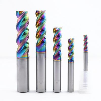 Φορέας φρέζας καρβιδίου βολφραμίου με επίστρωση DLC για μηχανική κατεργασία αλουμινίου CNC